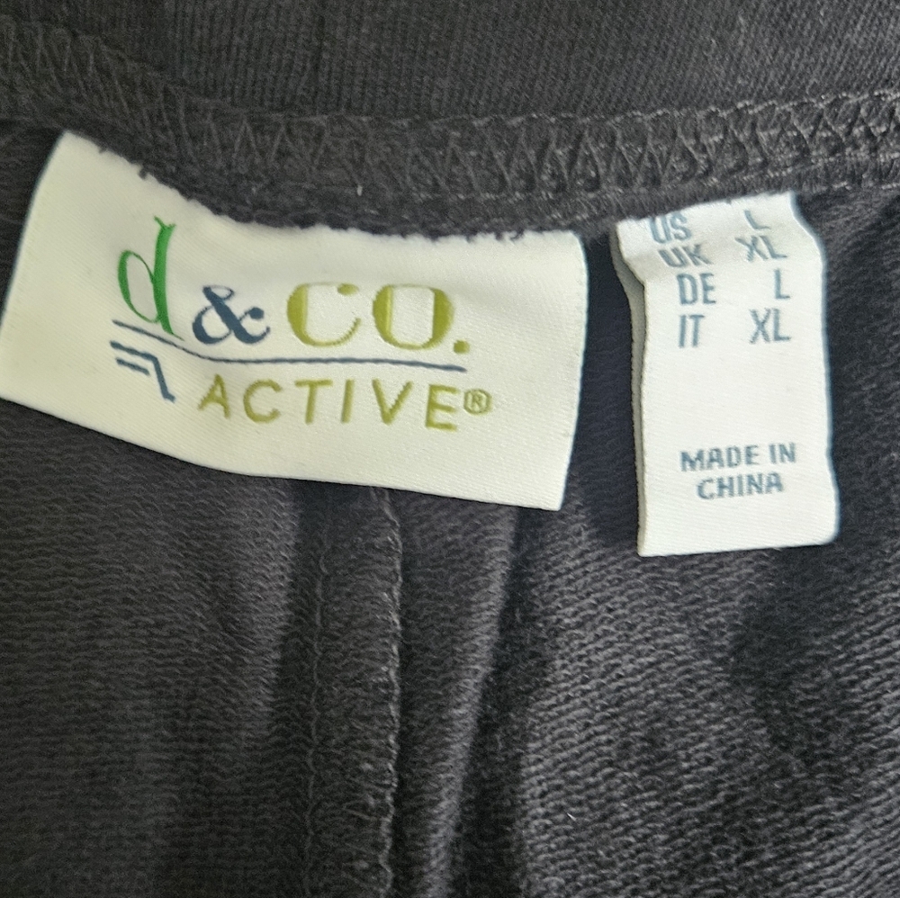 D&Co. Activewear Wide Leg Pants - Picture 3 of 6